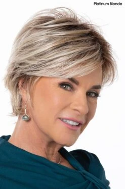 Whimsical Wig By Toni Brattin | Heat-Friendly Synthetic | Large Cap -Wig Discount Store TB Whimsical Model Side1 9d306088 a7bb 48dc 85df 61b43ffb7a5c