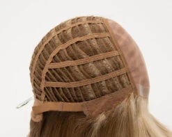 Taryn Wig By Envy| Mono Top | Human Hair | Synthetic Blend -Wig Discount Store TarynSide GingerCream