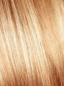 Medium Top Piece Mono By Amore | Topper -Wig Discount Store VANILLA LUSH Bright Copper and Platinum Blonde Evenly Blended and Tipped with Platinum Blonde aded609a 7ada 47f6 82c1 5dd97403e7db