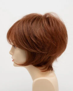 Whitney Wig By Envy | Human Hair | Synthetic Blend -Wig Discount Store WhitneyLeftSide LighterRed