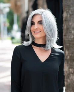 Zoey Wig By Envy | Mono Top | Human Hair | Synthetic Blend -Wig Discount Store Zoey5919 3