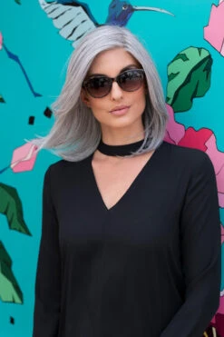 Zoey Wig By Envy | Mono Top | Human Hair | Synthetic Blend -Wig Discount Store Zoey5951 4