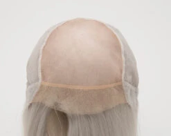 Zoey Wig By Envy | Mono Top | Human Hair | Synthetic Blend -Wig Discount Store ZoeyFront LightGrey