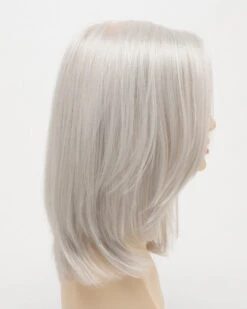 Zoey Wig By Envy | Mono Top | Human Hair | Synthetic Blend -Wig Discount Store ZoeyRightSide LightGrey