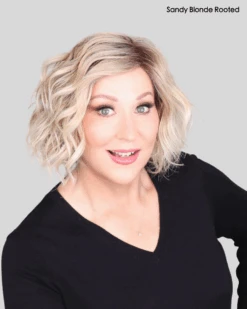 Scala Wig By Ellen Wille | Heat-Friendly Synthetic -Wig Discount Store cScalaEWSandyblonderootedfront