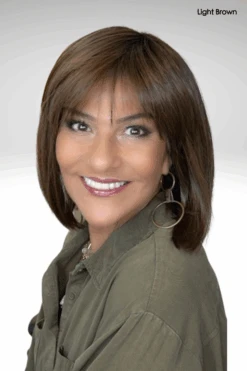 Whisper Wig By Toni Brattin | Heat-Friendly Synthetic -Wig Discount Store cToniBrattinWhisperLightBrown