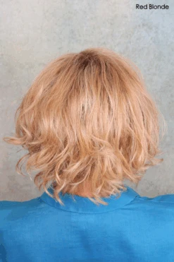 Trendy Wig By Toni Brattin | Heat-Friendly Synthetic -Wig Discount Store cTrendyRedBlondeTBback