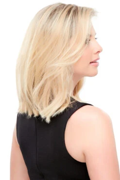 EasiCrown Hair Piece 12" | Remy Human Hair -Wig Discount Store easiCrown HH 12in 12FS8 back