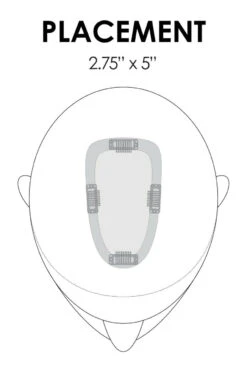 EasiPart Topper 12" | Remy Human Hair -Wig Discount Store easipart placement 5 54831.1578371704