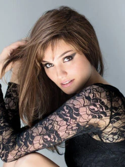 Carrie Wig By Ellen Wille | Mono Crown -Wig Discount Store ewcarrie 01 lg Chocolate Mix