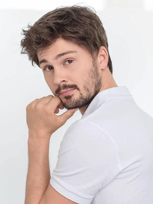 Steven Sport Men's Wig By Ellen Wille | Double Mono Top - Image 3