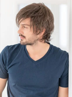 Johnny Men's Wig By Ellen Wille | HAIRforMANce | Mono Part -Wig Discount Store resized 0003s 0005 ew HAIRforMANce Johnny 2